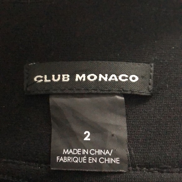 Club Monaco leather leggings - Picture 3 of 3